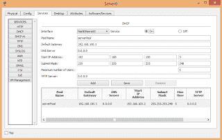 Konfigurasi DHCP Server dengan Cisco Packet Tracer